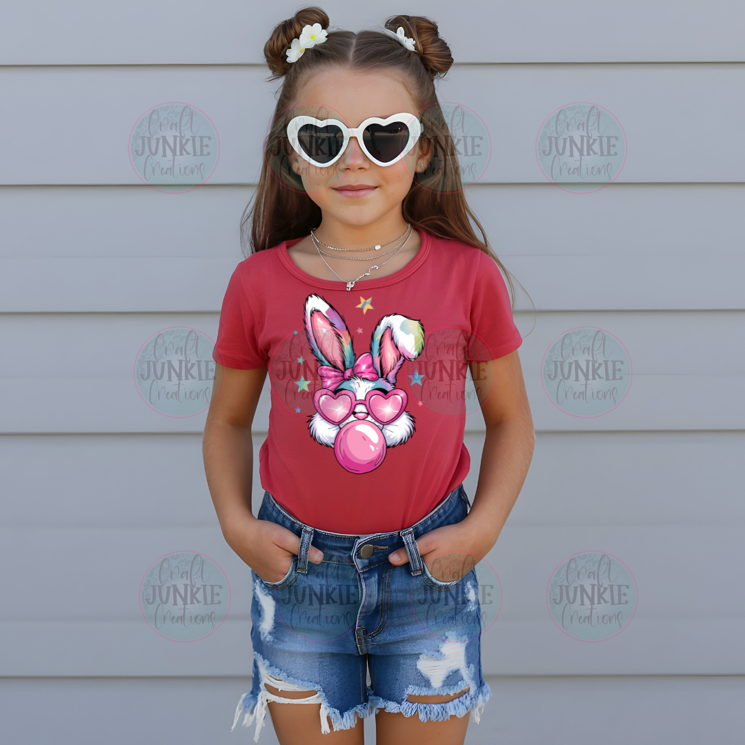 Bubblegum bunny kids Tee