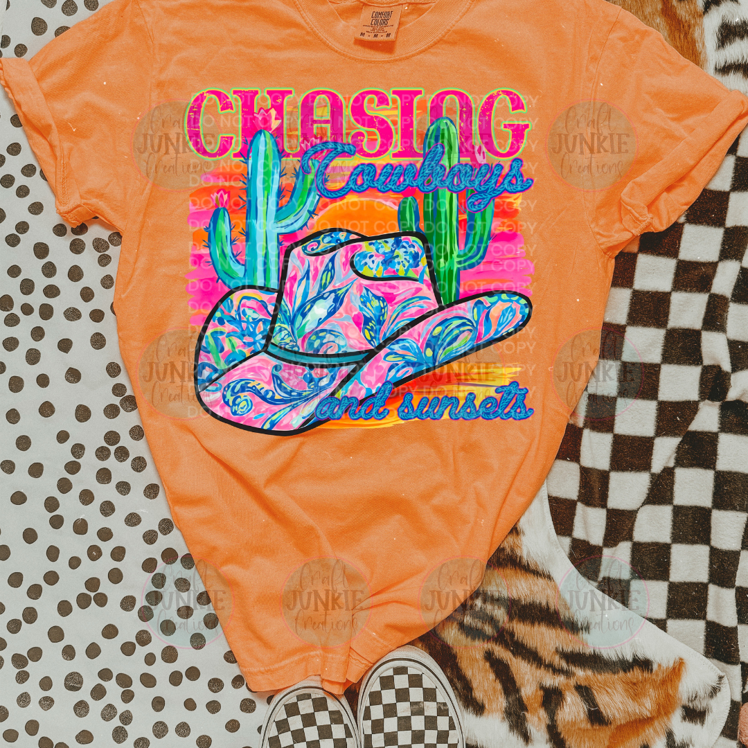 Cowboys & Sunsets Tee