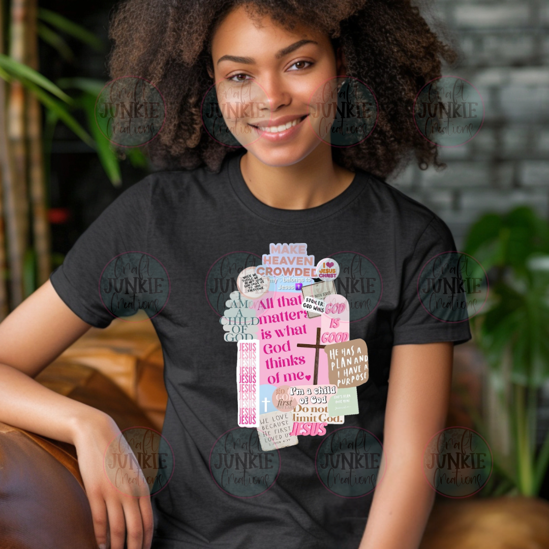 Christian collage Tee