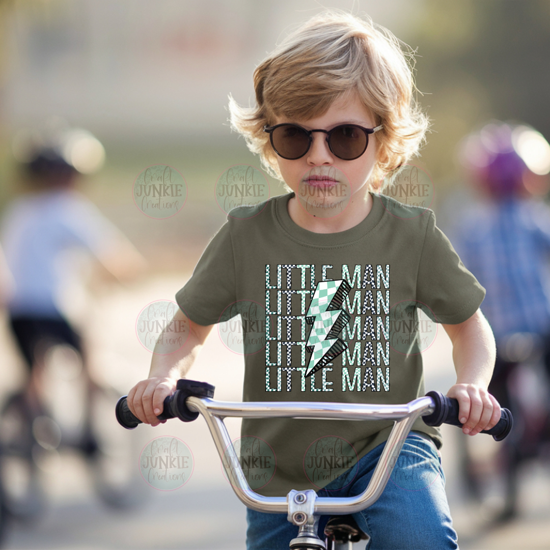 Little man kids Tee