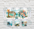 Life is better at the beach 40 oz Tumbler