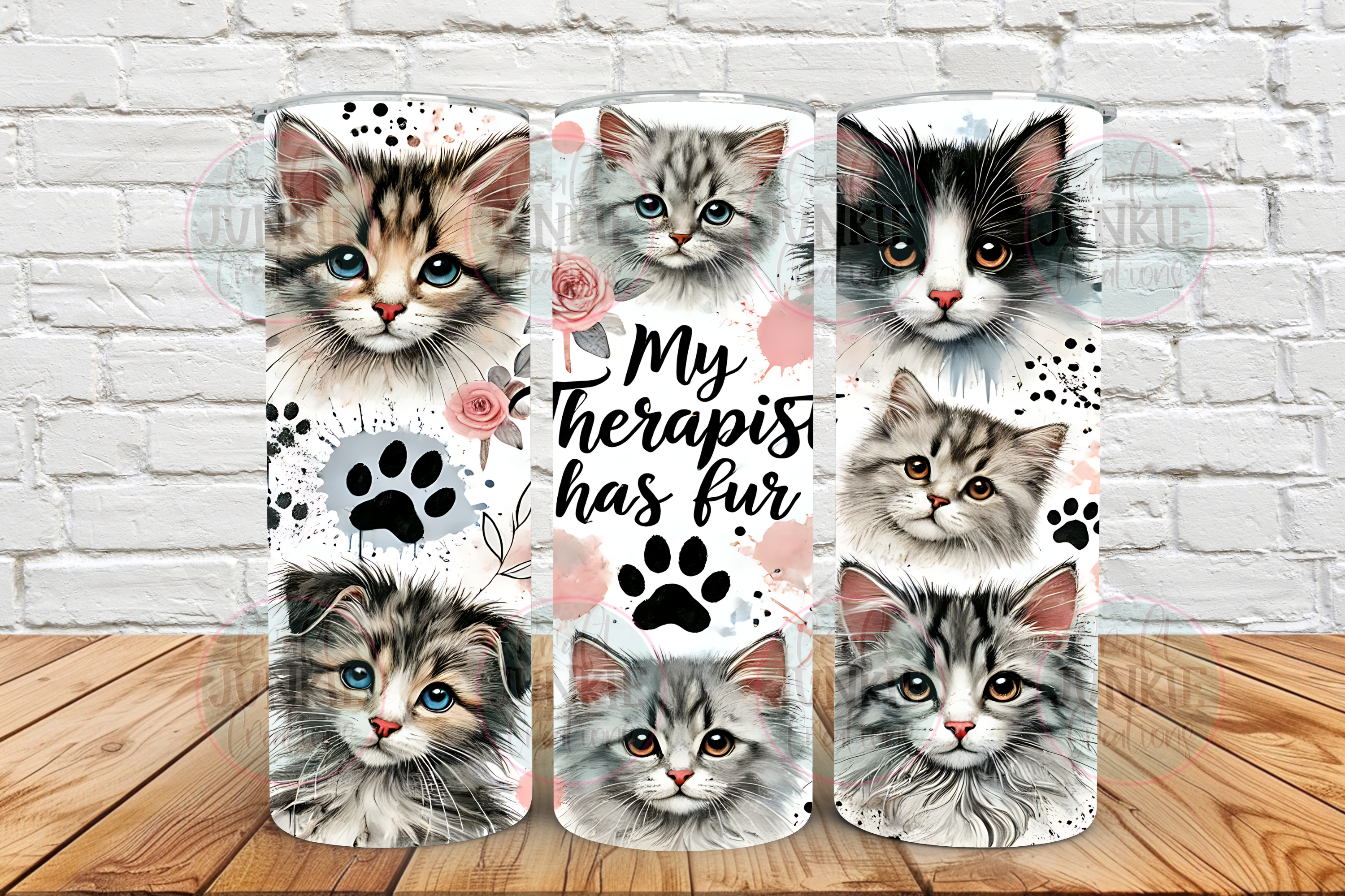 My therapist has fur 20 oz Tumbler