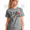 T-Ball Mama Leopard Tee