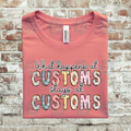 What happens at Grandma Custom Name Tee