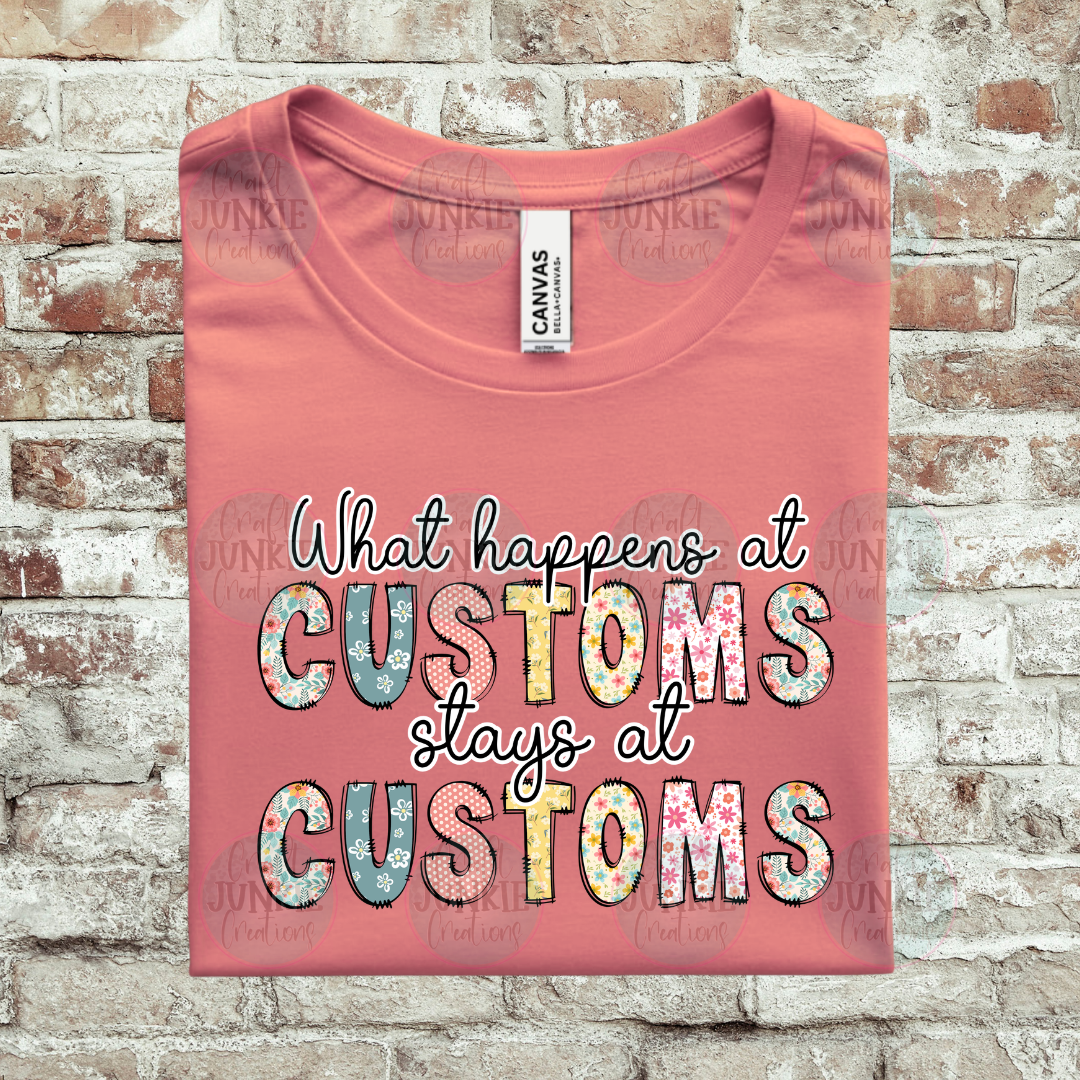 What happens at Grandma Custom Name Tee