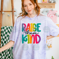 Raise them kind faux stitches Tee