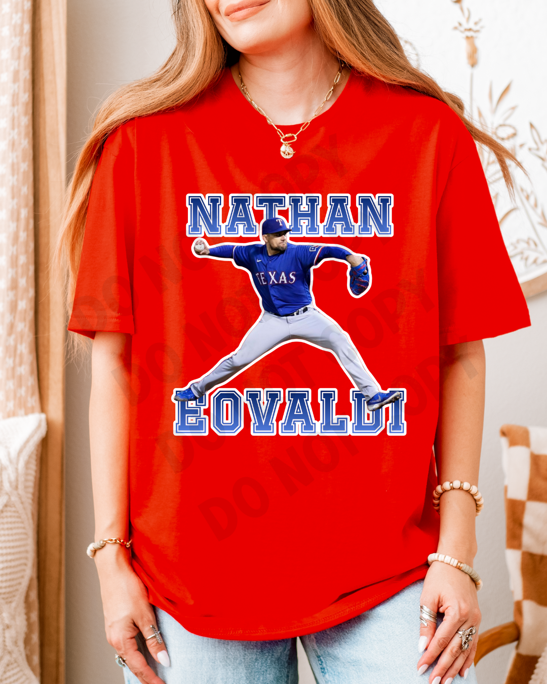 Rangers- Eovaldi Tee