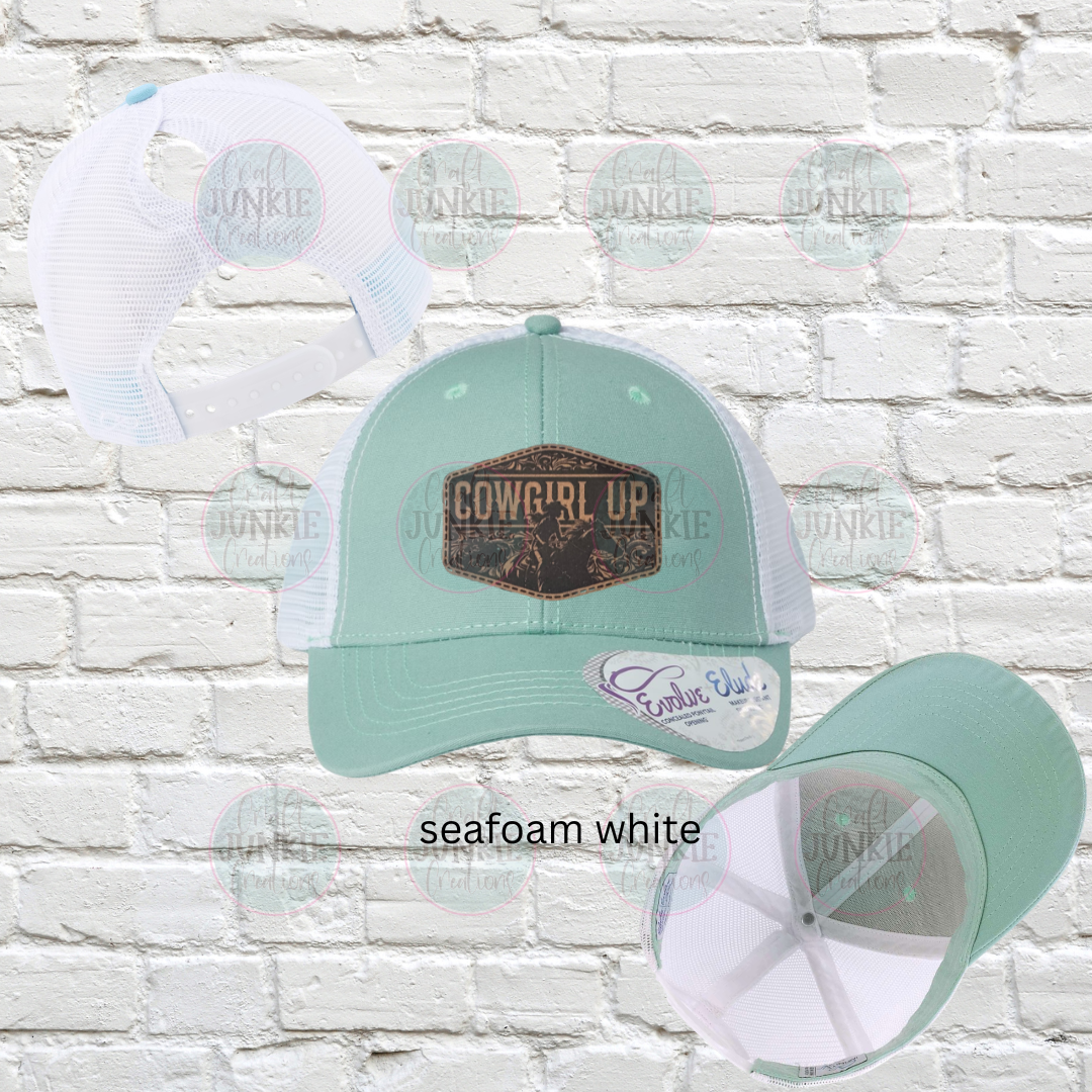 Cowgirl up Infinity Pony Hat