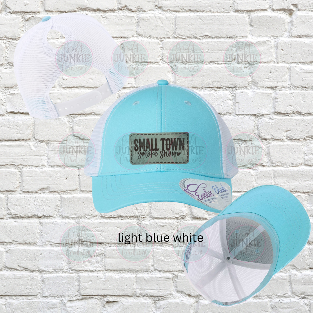 Small town smoke show Infinity Pony Hat