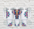 Elephant mandala 40 oz Tumbler