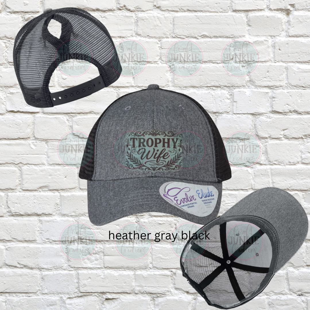 Trophy wife Infinity Pony Hat
