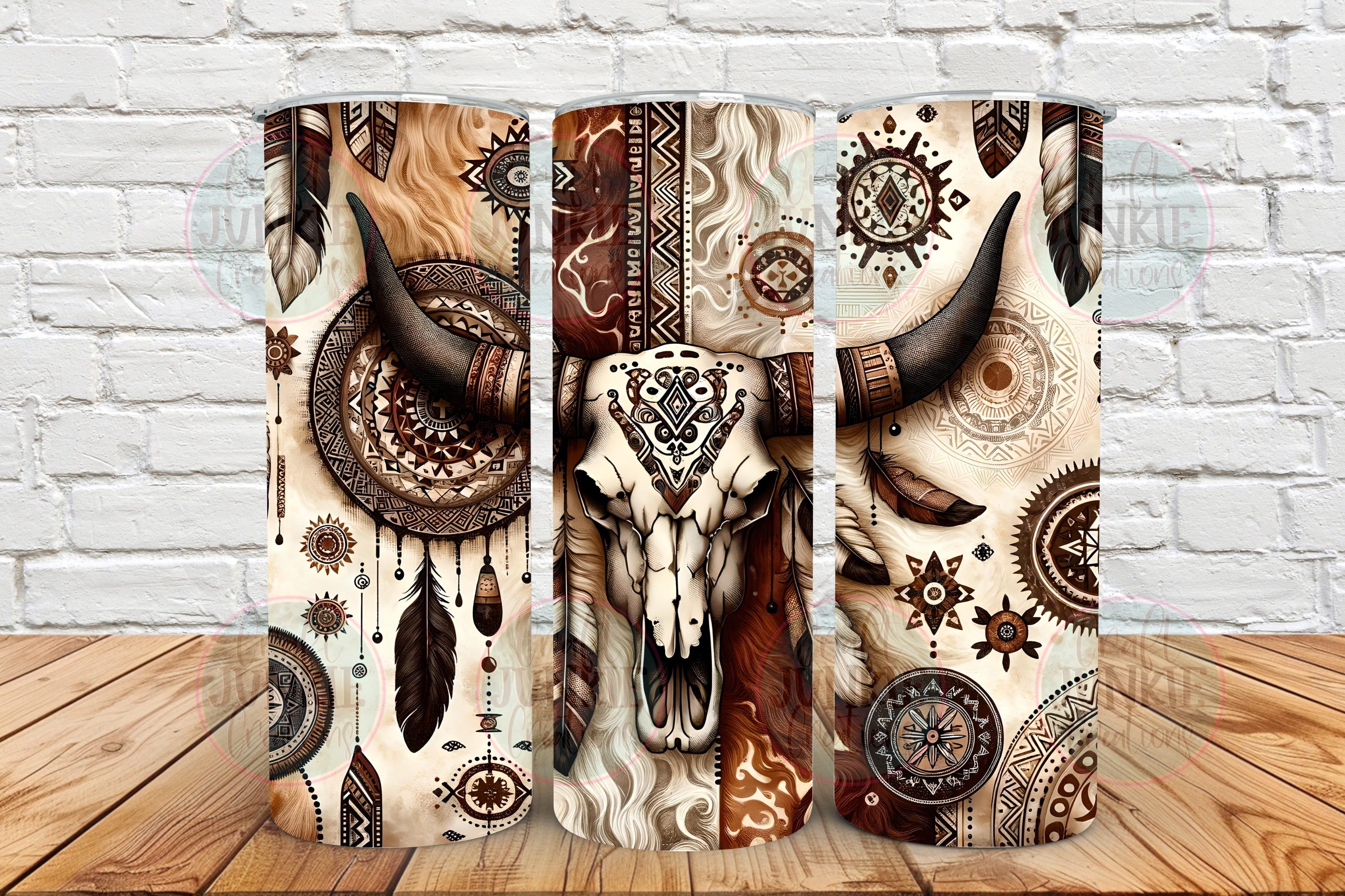 Western Boho 20 oz Tumbler