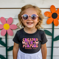 Created with a purpose kids Tee