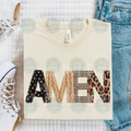 Amen Faux Textures Tee