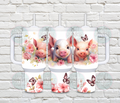 Pigs & Butterflies 40 oz Tumbler