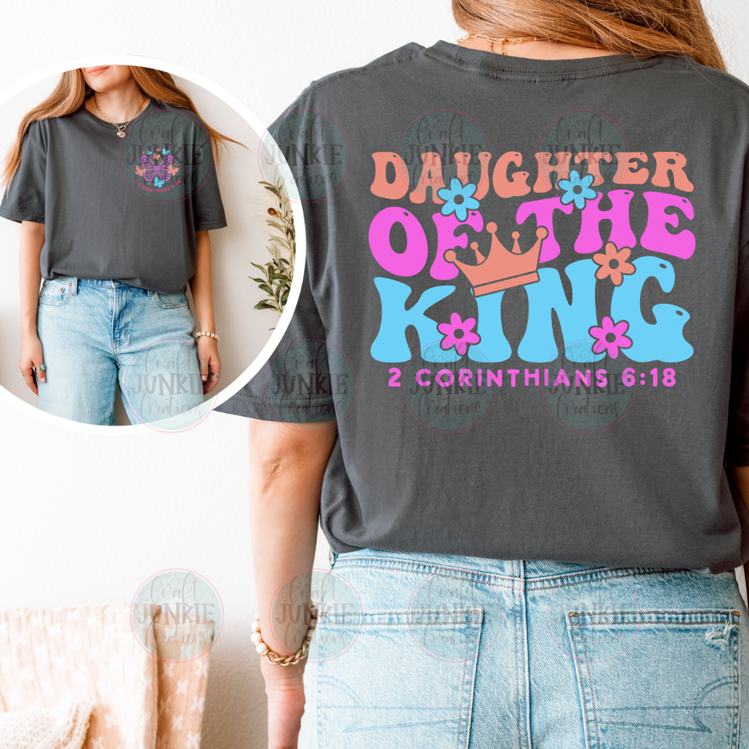 Daughter of the King kids Tee