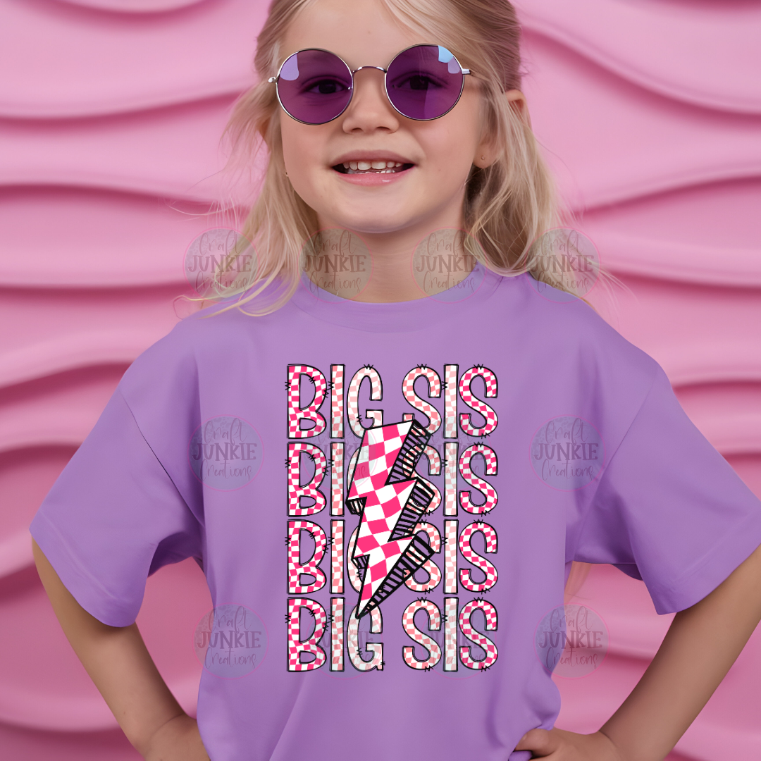 Big sis kids Tee