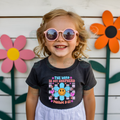 The Lord is my shepherd flower kids Tee