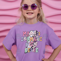 Mama's dramatic little bestie kids Tee