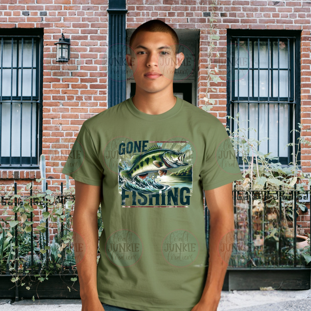 Gone fishing Tee