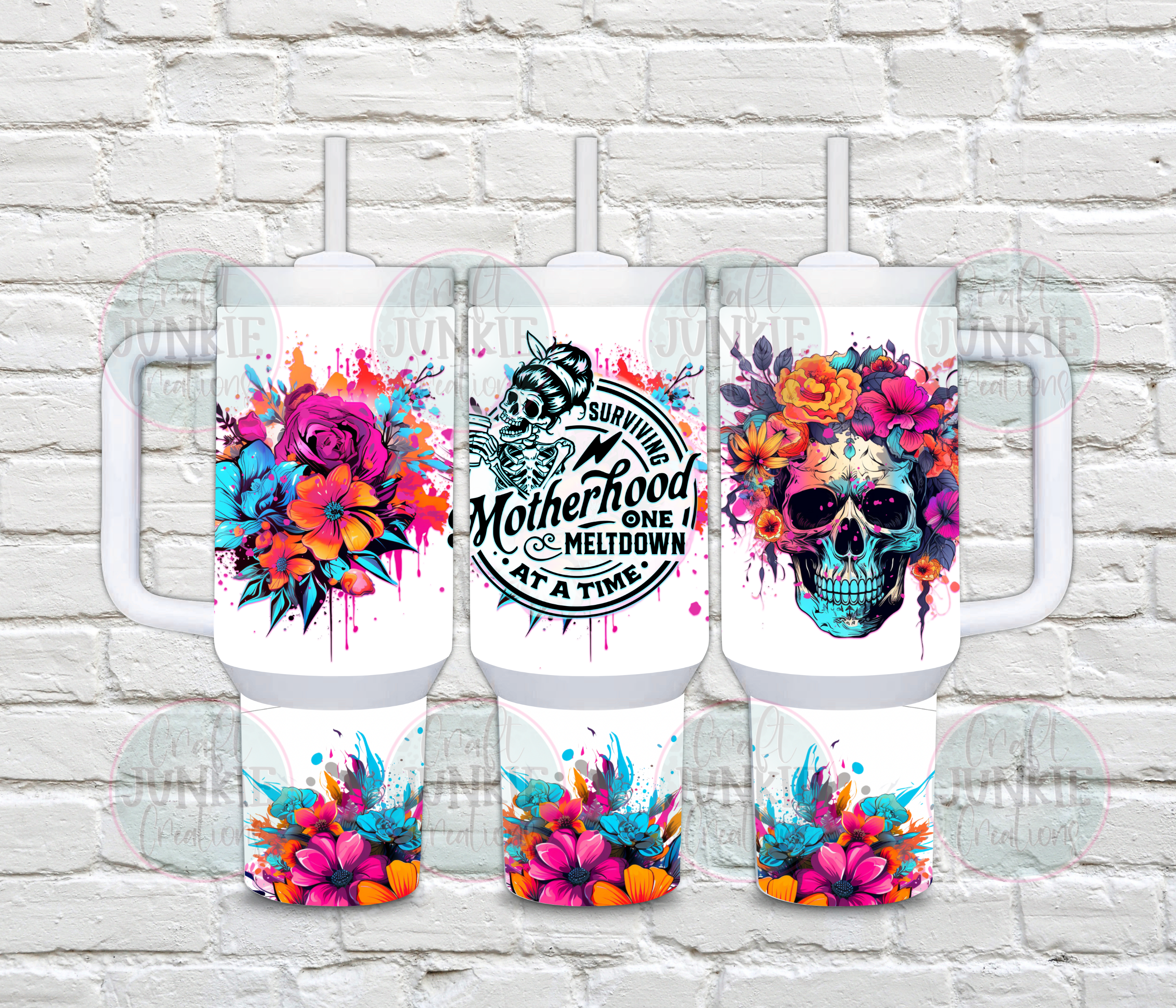 Surviving motherhood 40 oz Tumbler