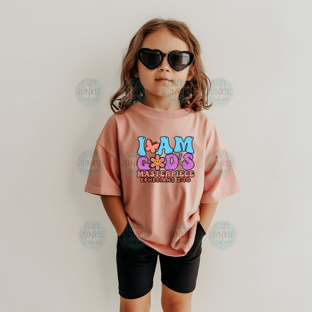 God's masterpiece kids Tee