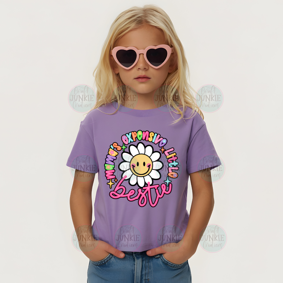 Mama's expensive little bestie kids Tee