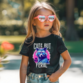 Cute but feral kids Tee