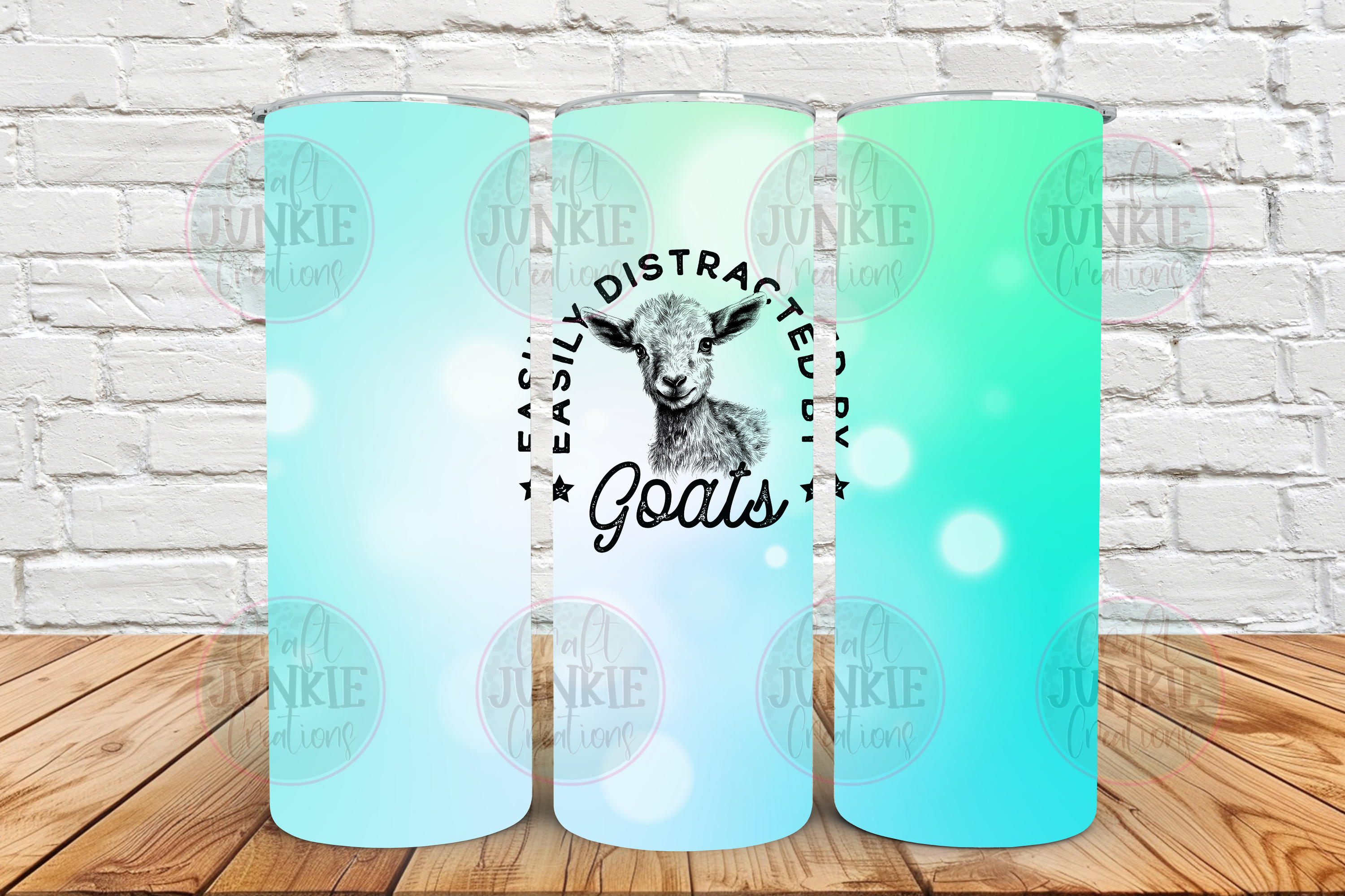 Easily distracted by goats 20 oz Tumbler