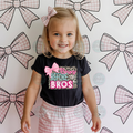 Bows before bros kids Tee