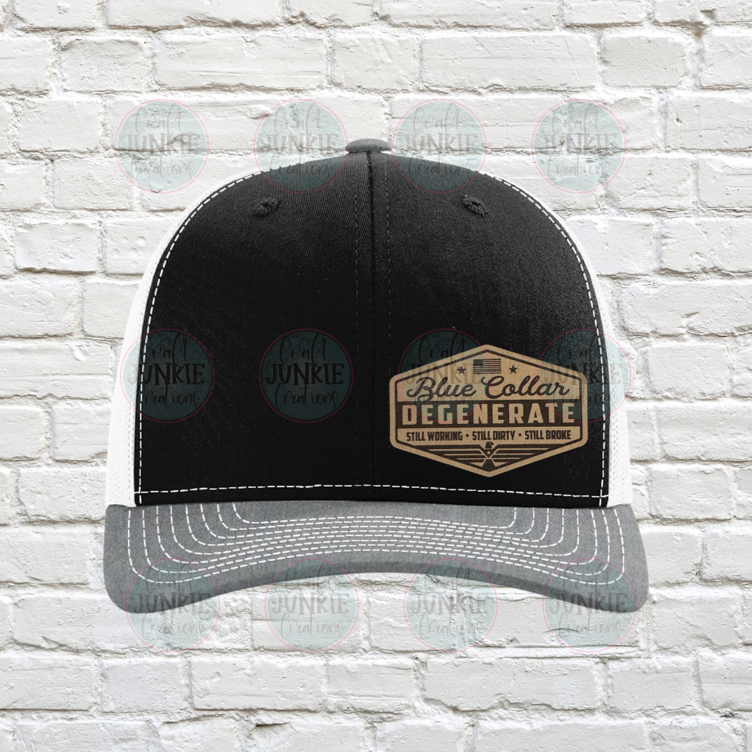 Blue Collar Degenerate Snapback 112