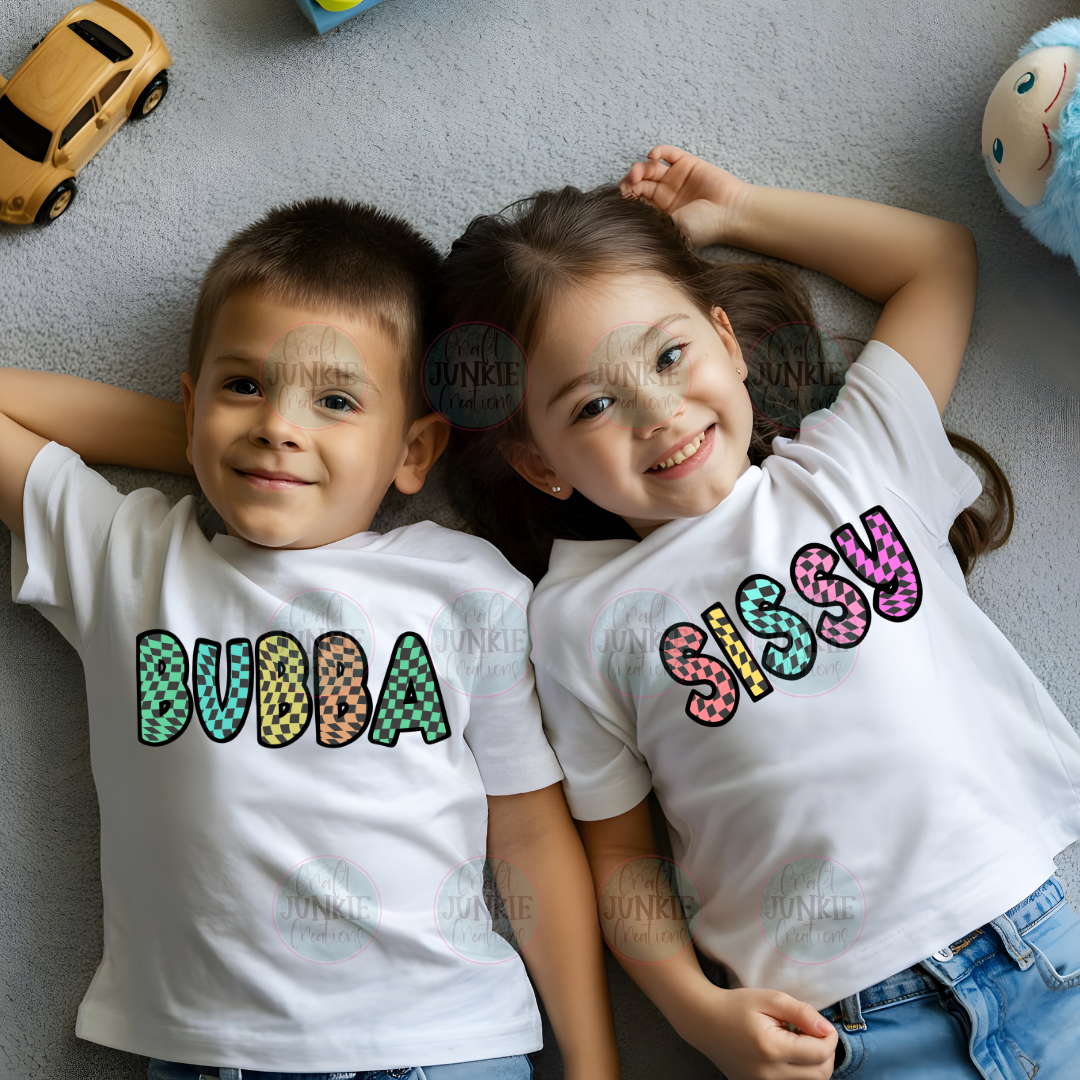 Bubba/Sissy kids Tees