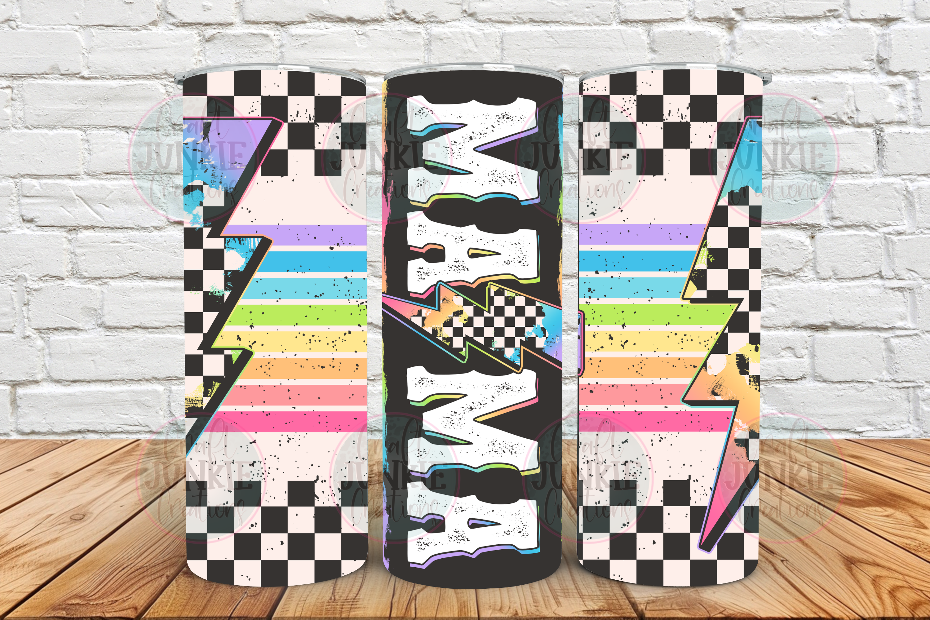 Distressed retro mama 20 oz Tumbler