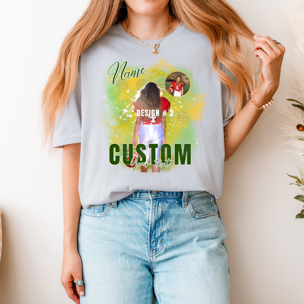 Custom Sports Tee with Photos