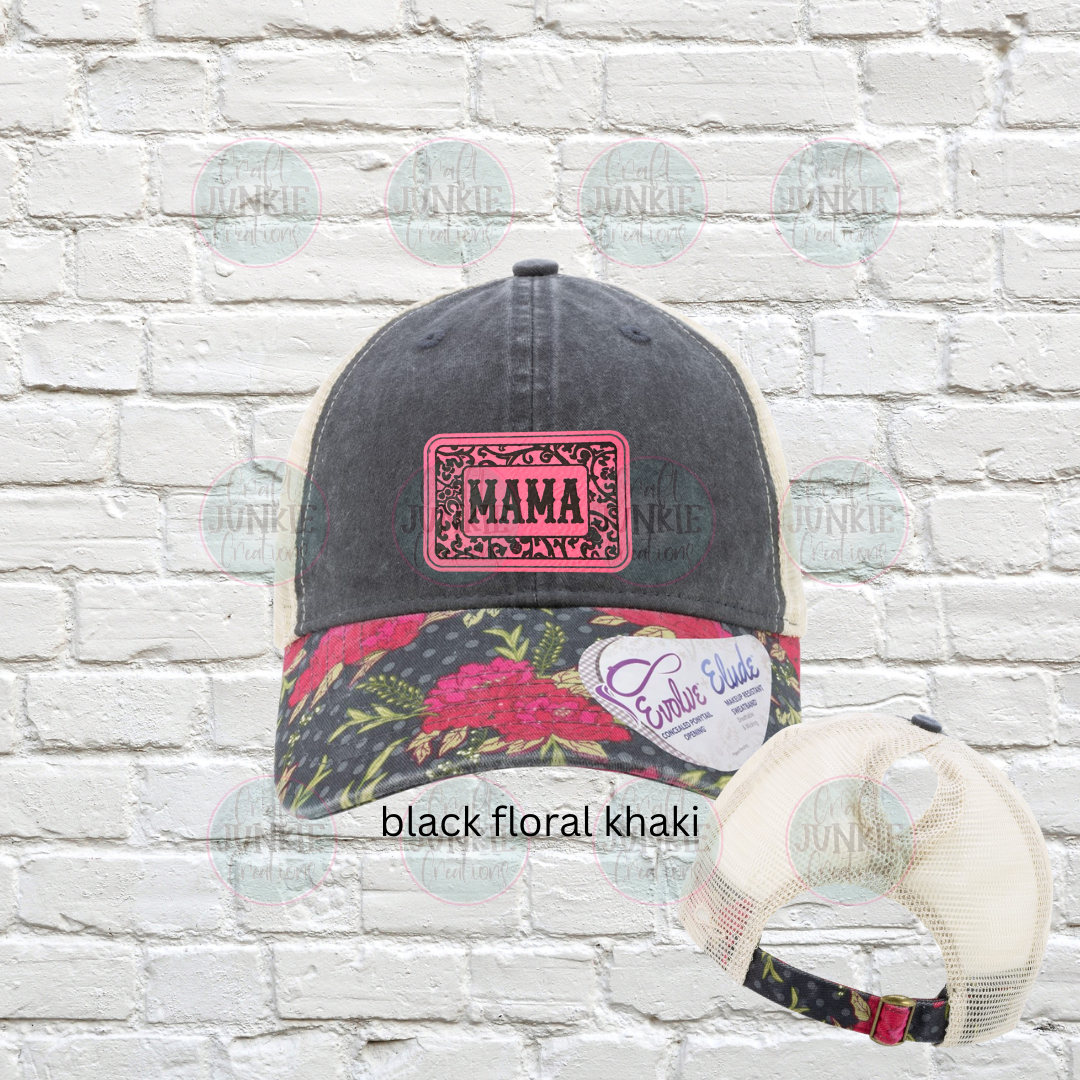 Mama Infinity Pony Hat