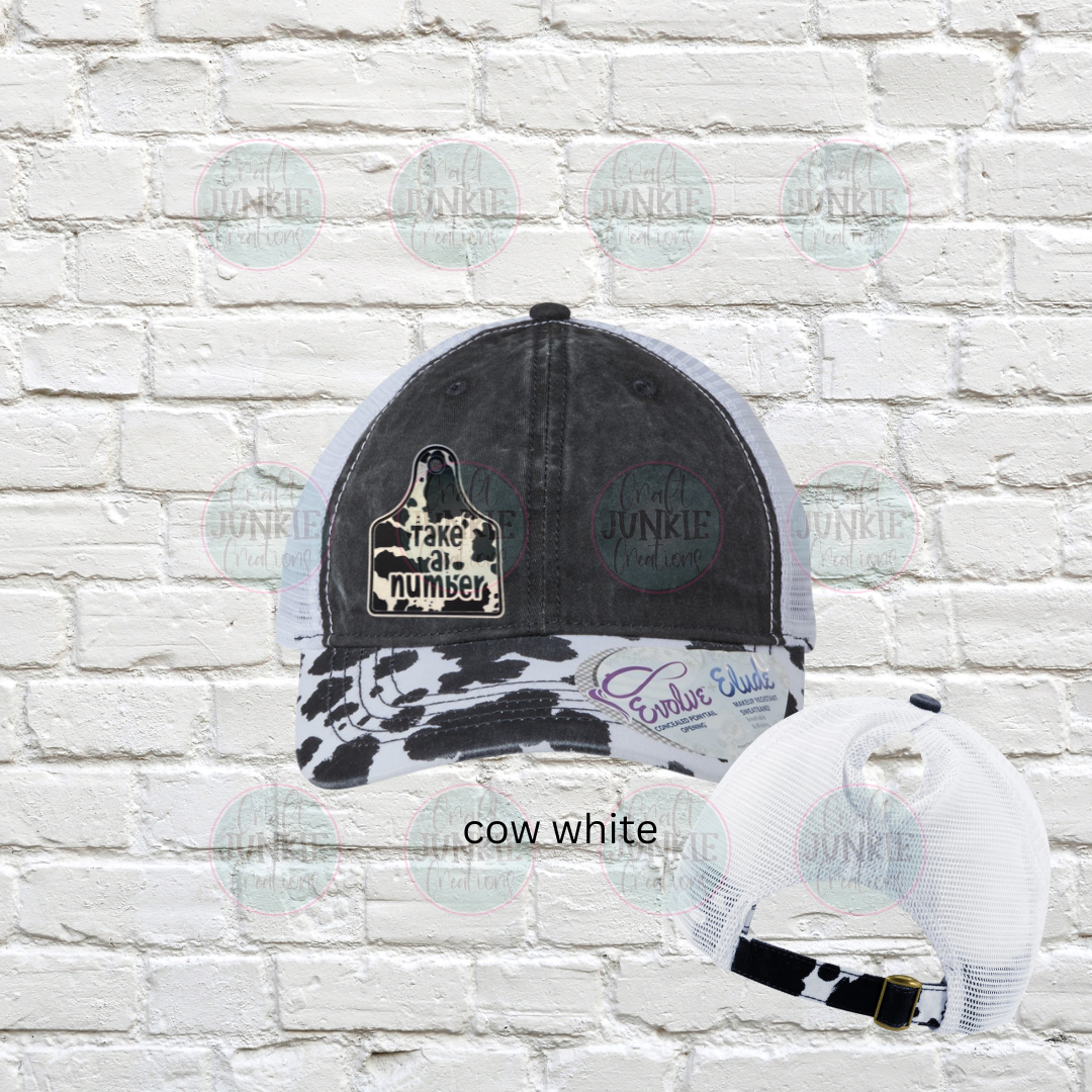 Take a number Infinity Pony Hat