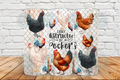 Peckers chicken 20 oz Tumbler