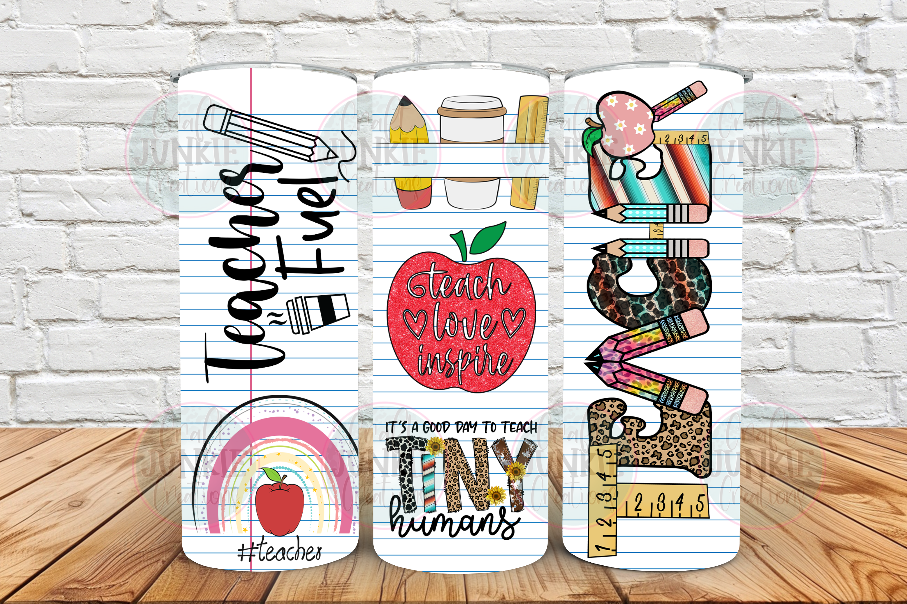 Teacher Fuel 20 oz Tumbler