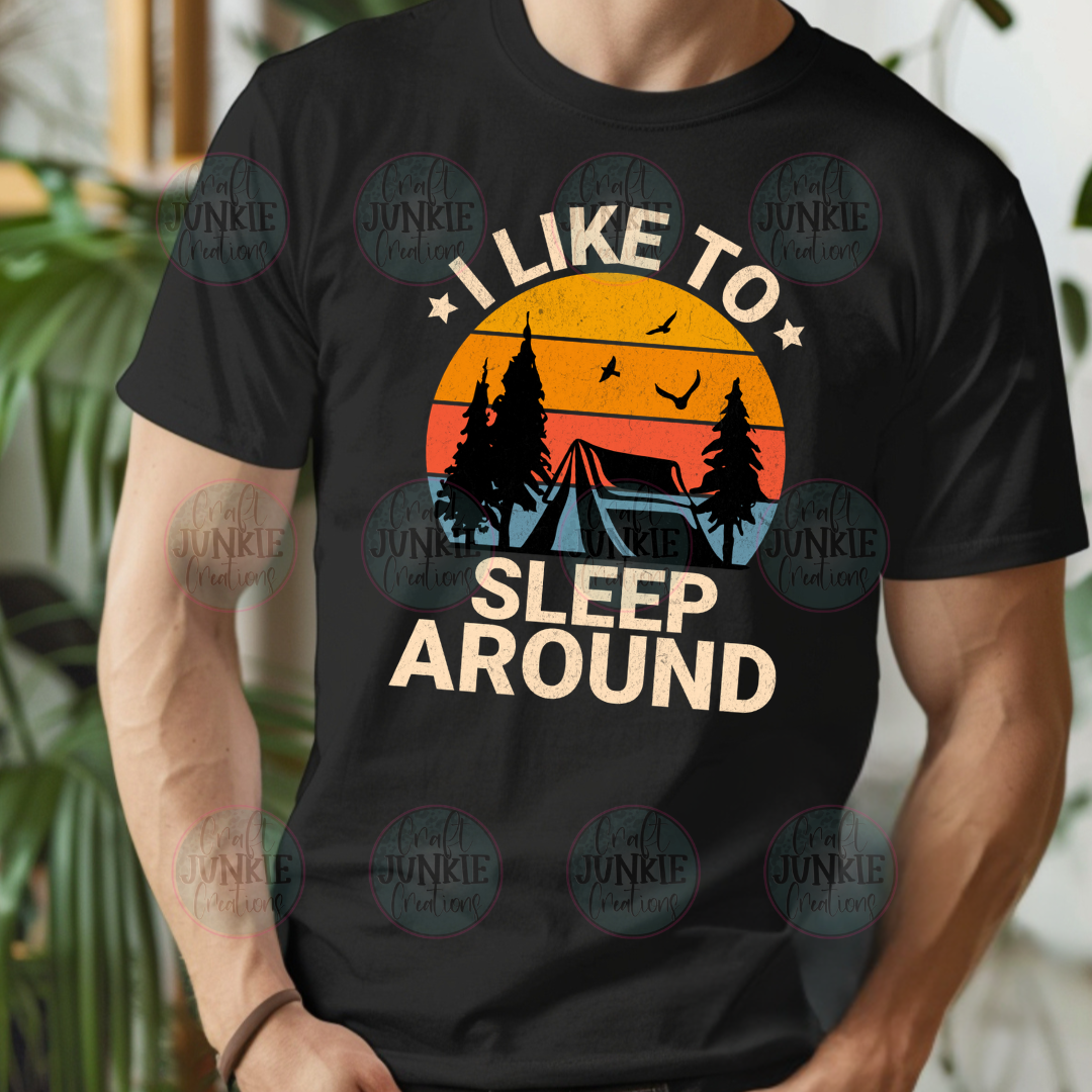 I like to sleep around Tee