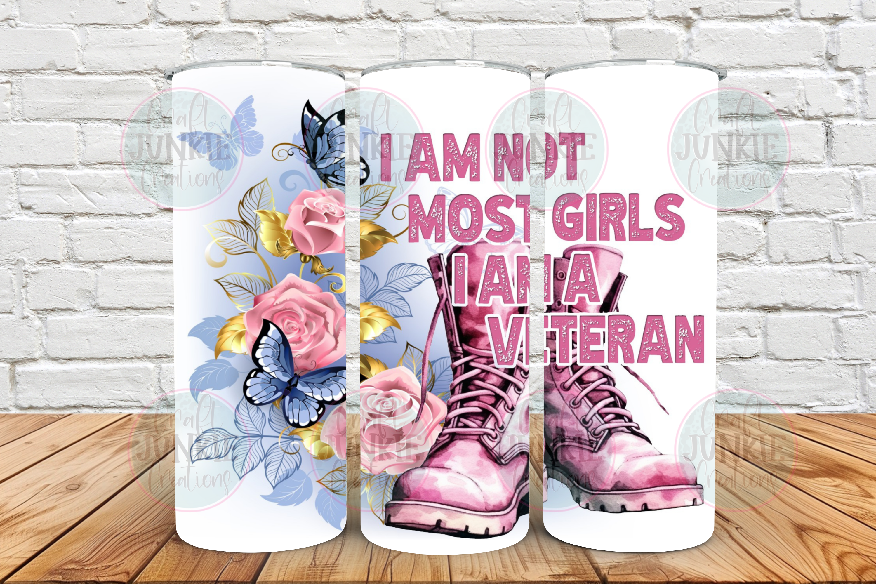 I am a veteran 20 oz Tumbler