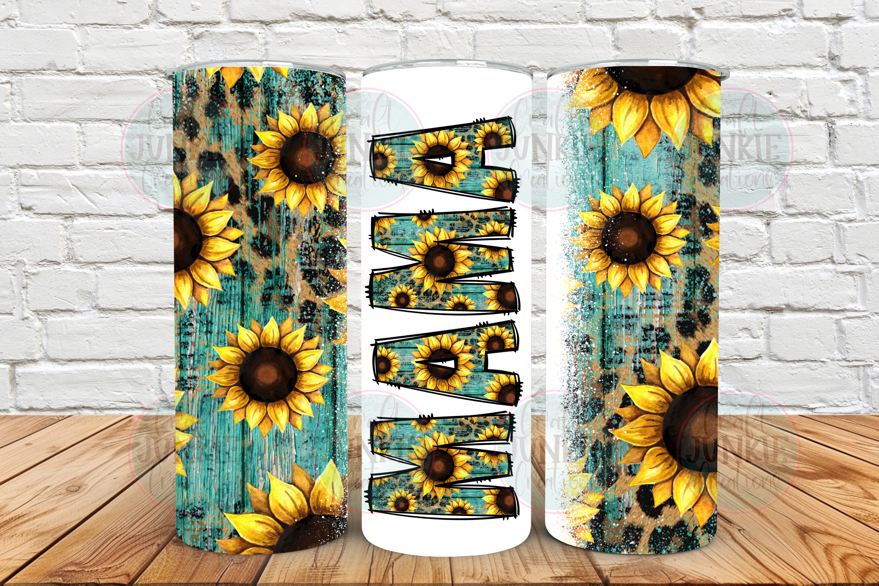 Mama Sunflower 20 oz Tumbler