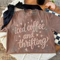 Iced coffee & thrifting Tee