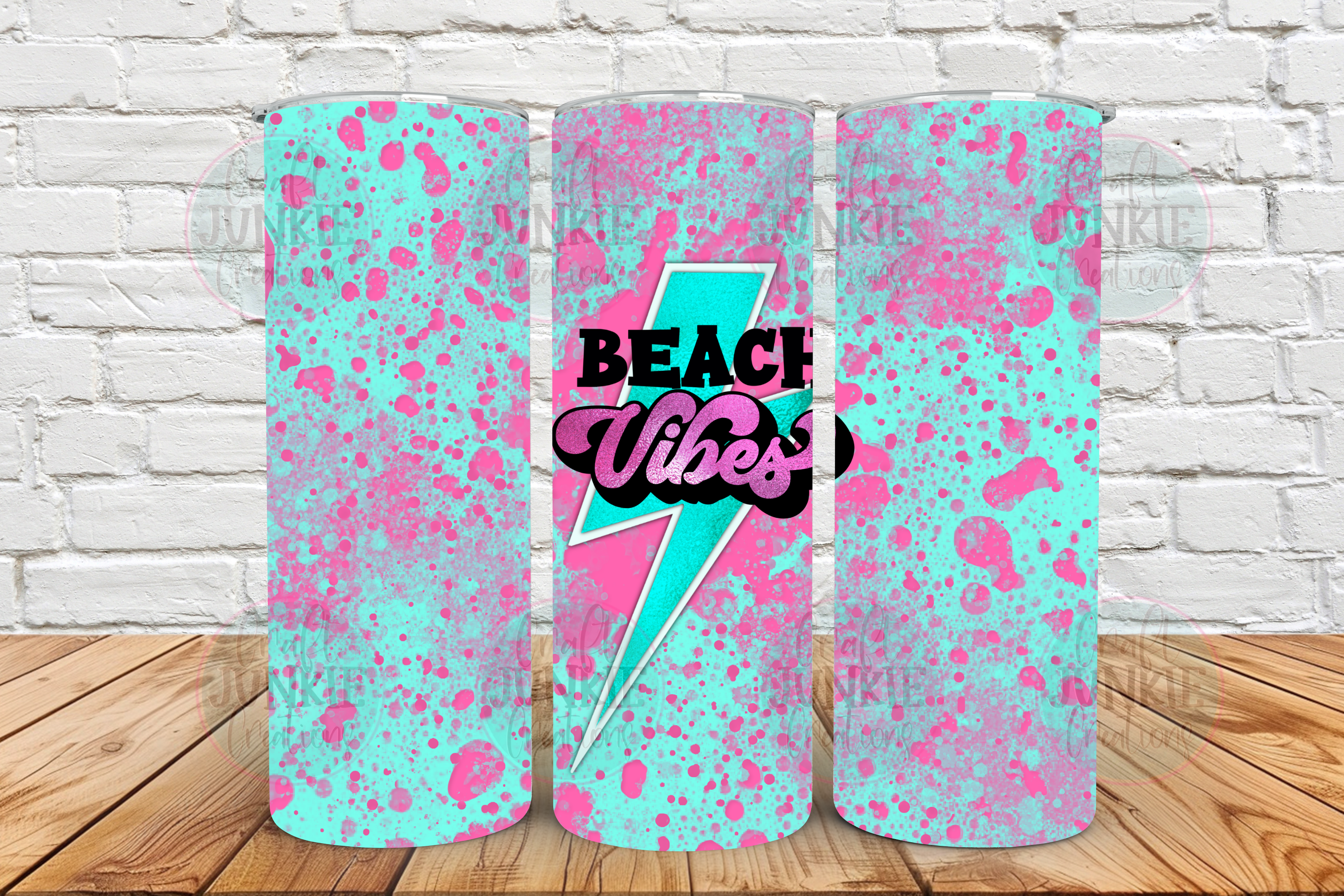 Beach vibes 20 oz Tumbler