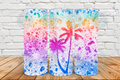 Rainbow palm trees 20 oz Tumbler