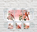 Cardinal Floral 40 oz Tumbler