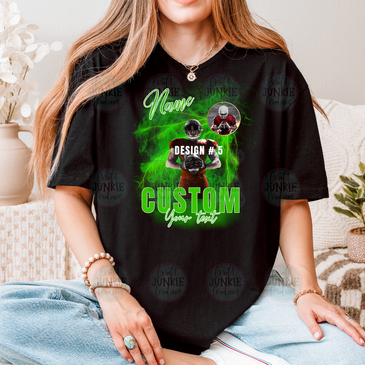 Custom Sports Tee with Photos