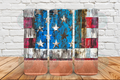 American flag shotgun shell 20 oz Tumbler