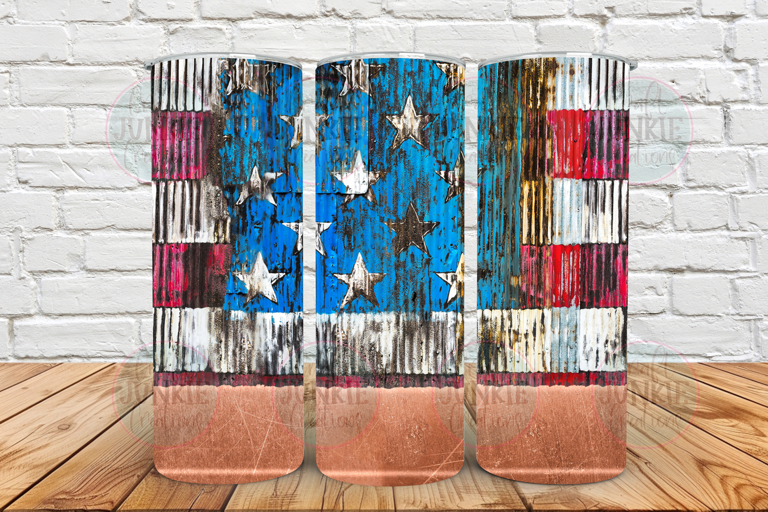American flag shotgun shell 20 oz Tumbler
