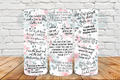 Bible verses 20 oz Tumbler