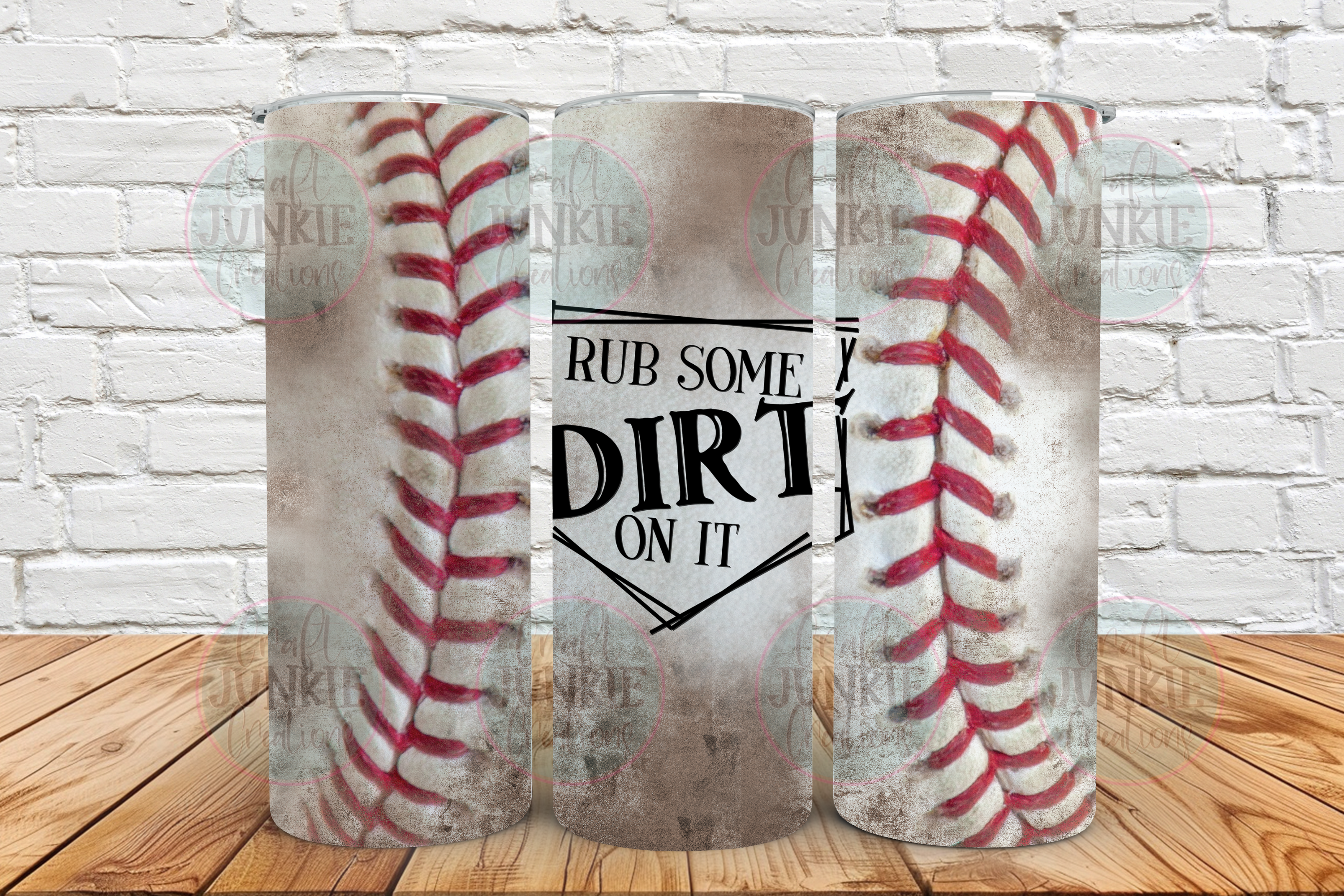 Rub some dirt on it 20 oz Tumbler